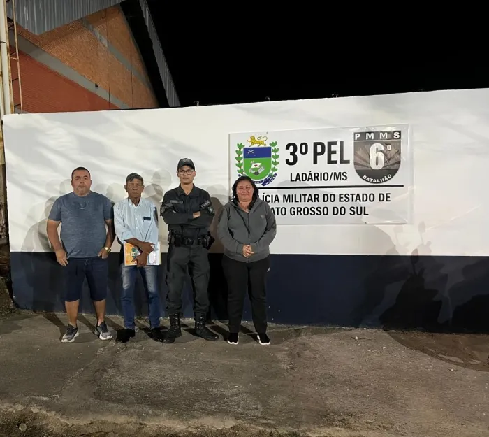 REUNIÃO ENTRE POLÍCIA MILITAR E CONSELHO COMUNITÁRIO DE SEGURANÇA ALINHA AÇÕES E REFORÇA PARCERIA EM LADÁRIO