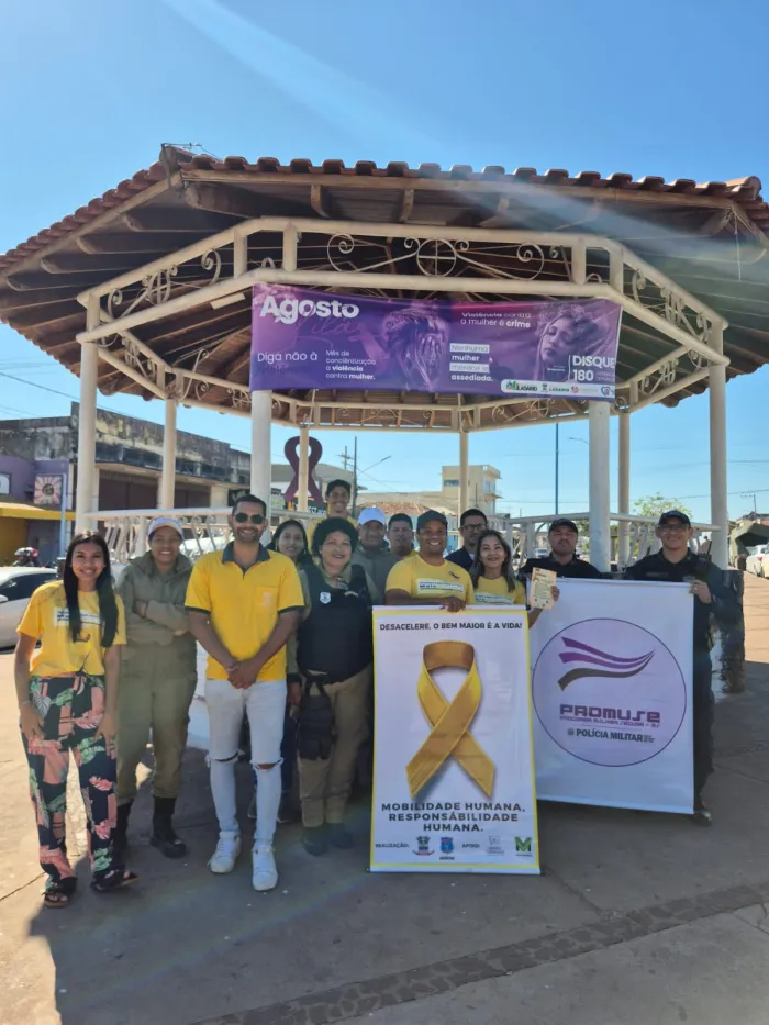 POLÍCIA MILITAR REALIZA AÇÕES EDUCATIVAS E FISCALIZAÇÃO DE MEDIDAS PROTETIVAS DURANTE A OPERAÇÃO SHAMAR EM LADÁRIO