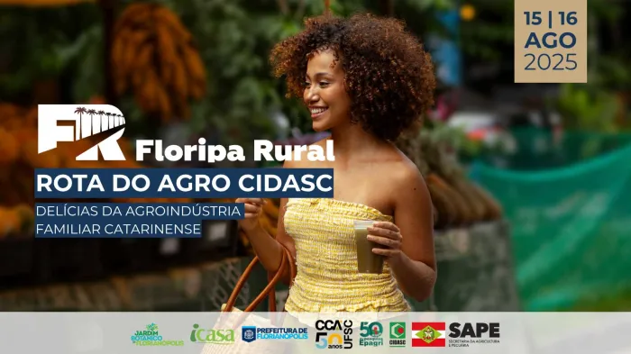 Cidasc participa da 1ª edição do Floripa Rural e apresenta produtores e sabores catarinenses à comunidade