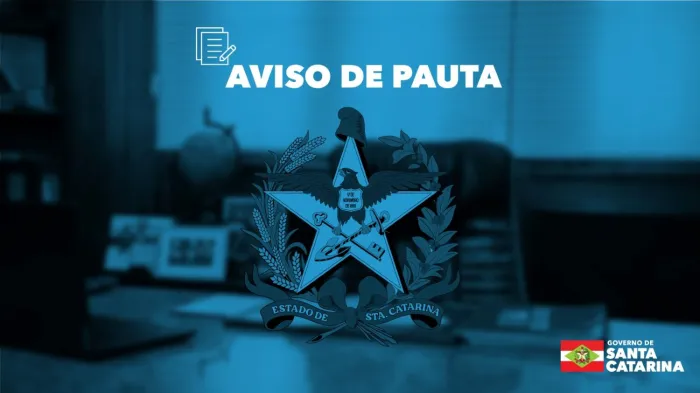 AVISO DE PAUTA: governador anuncia medidas para apoiar exportadores catarinenses prejudicados pela tarifa dos EUA
