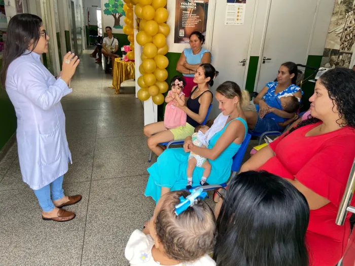 Agosto Dourado: Campanha de incentivo ao Aleitamento inicia nas Unidades de Saúde