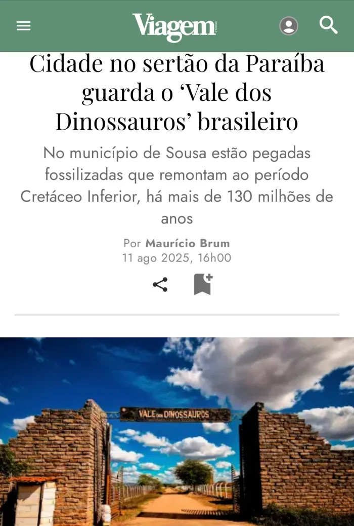 Sousa ganha destaque na mídia nacional como o 