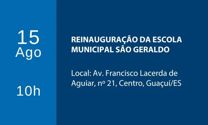 Foto: Reprodução/Prefeitura de Guaçuí - ES
