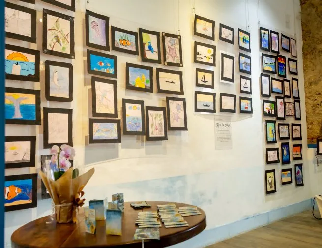 Escola Municipal Prof.ª Patrícia Viviani inaugura exposição de desenhos de alunos na Casa Severino Ferraz