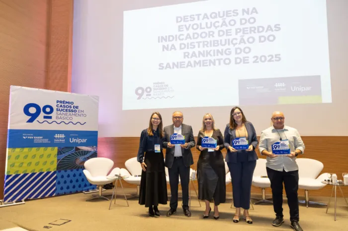 Teresina conquista prêmio nacional por avanço histórico na redução de perdas de água 