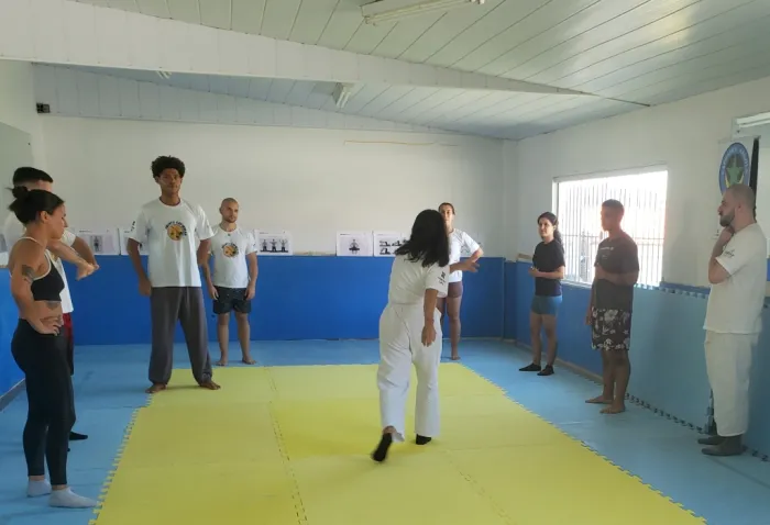 Projeto de capoeira da Udesc Cefid começa aulas gratuitas deste semestre na próximo dia 18