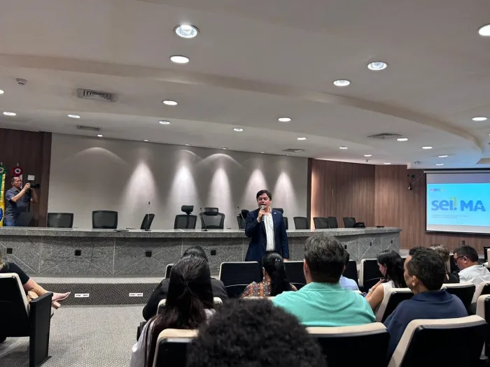 - O secretário de Estado de Administração, Guilberth Garcês, destacou a importância da adesão do Maranhão ao programa nacional (Foto: Arquivo/Divulgação)