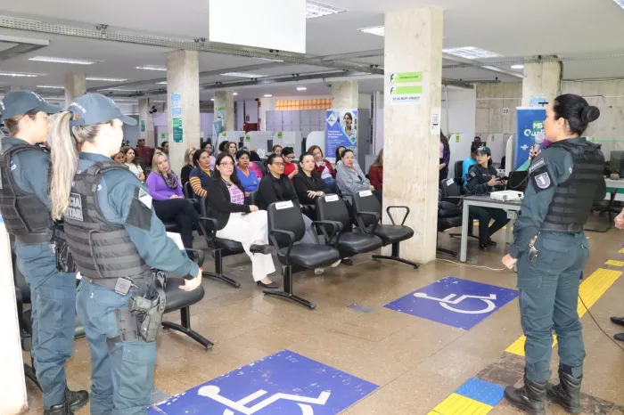 PMMS reforça ações do Programa Mulher Segura durante o “Agosto Lilás”