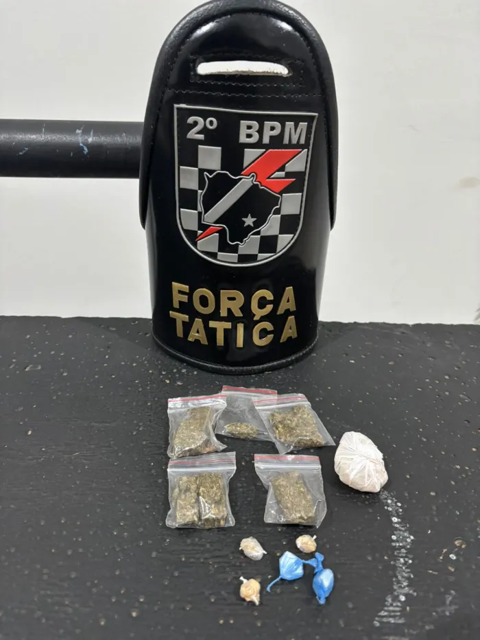 Polícia Militar em Três Lagoas realiza prisão de autor de Tráfico de Drogas