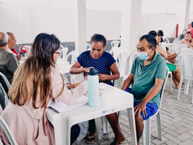 Secretaria de Desenvolvimento Social realiza Ação Social Cuidar +, no Gervásio Maia