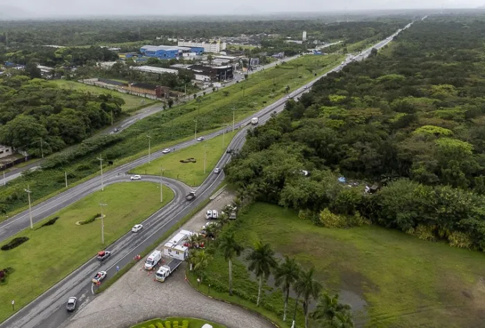 Trecho da Rodovia Rio-Santos será interditado para construção de nova Base de Serviço de Atendimento ao usuário da CNL