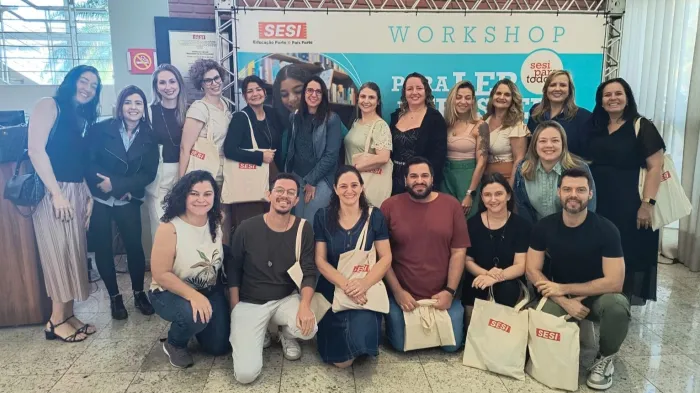 Equipe da Educação participa de workshop sobre leitura e alfabetização