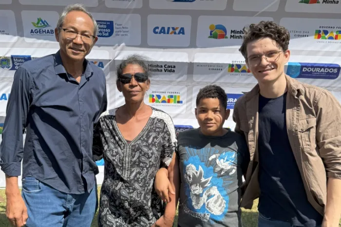 Franklin e Ishy celebram investimentos do Governo Federal no Minha Casa Minha Vida em Dourados