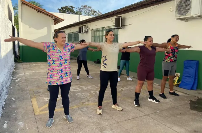 Saúde: USF Pedro Cavalcante inicia treino funcional para hipertensos e diabéticos