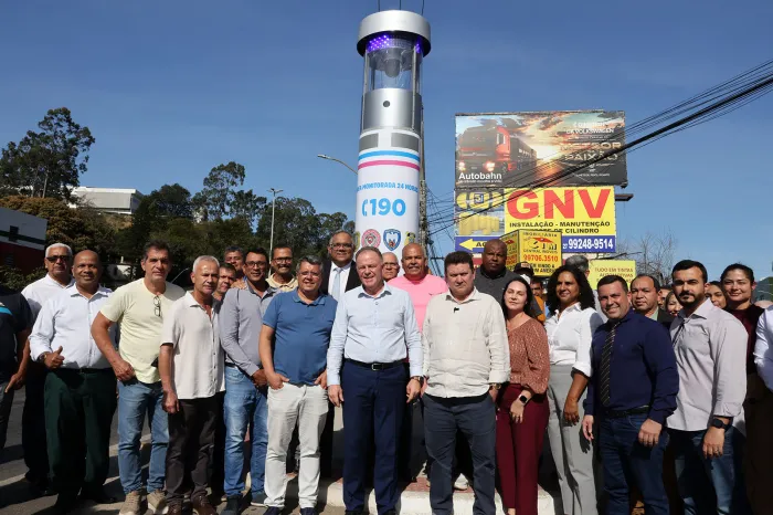 Governo do Estado inaugura novo Totem de Segurança em Cariacica