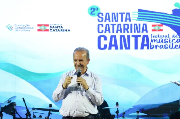Com a presença do governador Jorginho Mello, Xanxerê escolhe representantes para a próxima etapa do Santa Catarina Canta