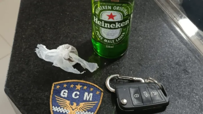 GCM detém motorista bêbado na contramão perto do Terminal Urbano
