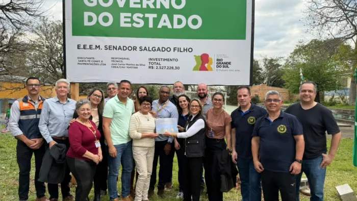 Governo autoriza início de obra na escola Senador Salgado Filho, em Uruguaiana