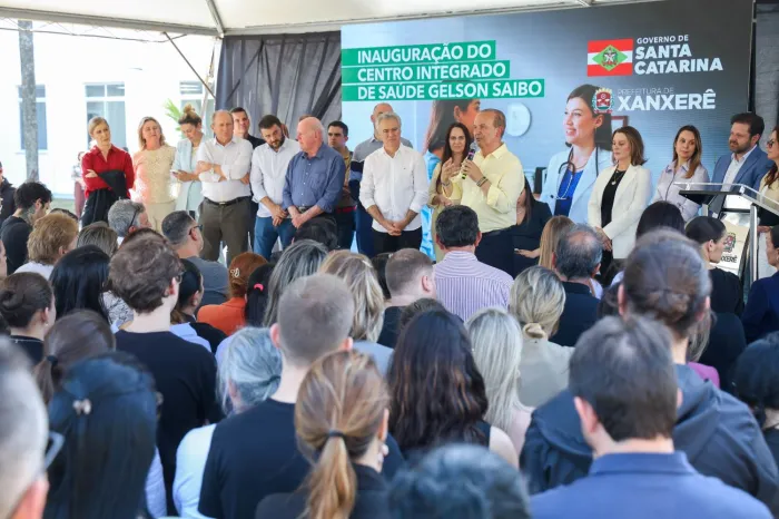Prédio do Centro Integrado de Saúde Gelson Saibo de Xanxerê é entregue com R$ 18 milhões de investimentos do Estado 