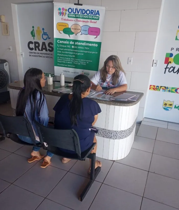 Ouvidoria-Geral do Estado realiza antendimentos em Madeiro durante Projeto Justiça Itinerante