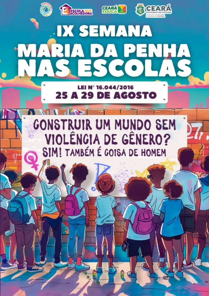 IX Semana Maria da Penha nas Escolas debate a superação da violência de gênero