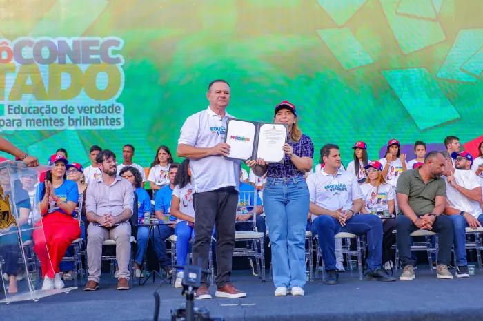 Iracema Vale participa do lançamento do projeto estadual “Tô Conectado” Maranhão