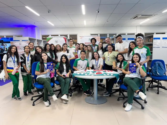 Estudantes da rede estadual apresentam inovação, cinema e literatura no Cajuína Geek