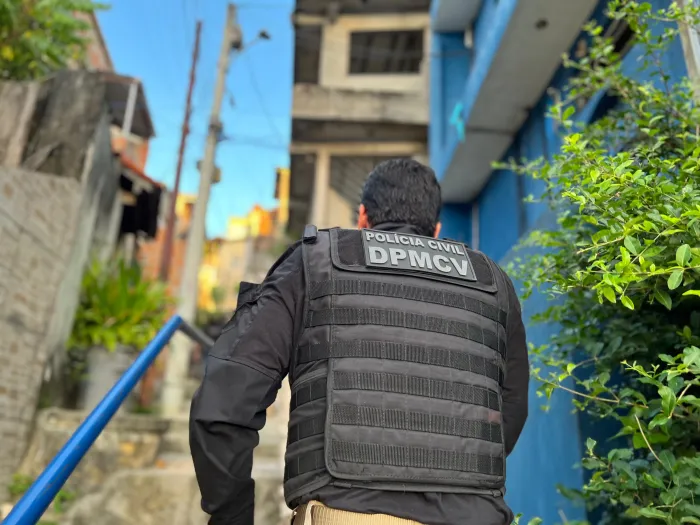 A ação localizou o suspeito no Centro de Salvador um dia após o registro da ocorrência - 25/08/2025 - Fonte/Crédito: Ascom - PCBA