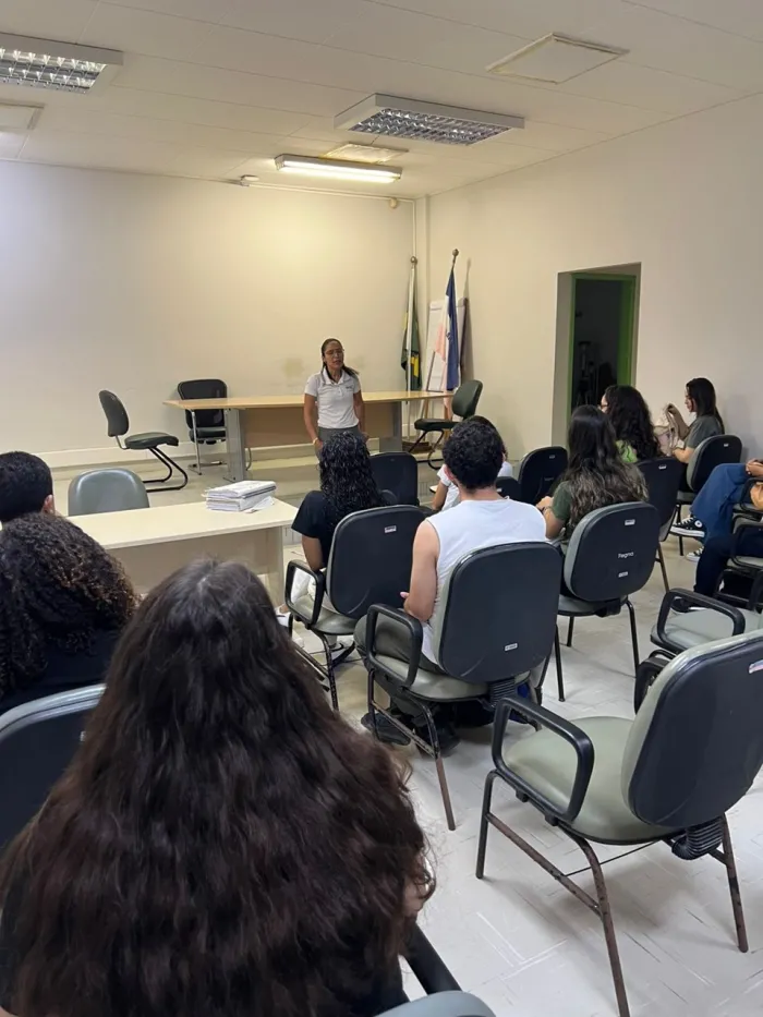 Licenciamento ambiental é tema de visita técnica de alunos do Ifes ao Iema