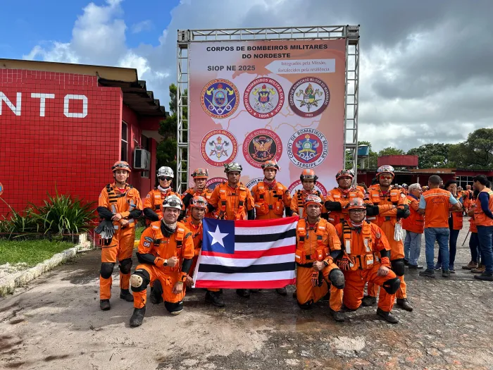 Bombeiros do Maranhão lideram comando e se destacam em simulado inédito de desastres no Nordeste