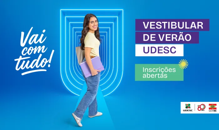 Udesc lança Vestibular de Verão 2026 com 1.455 vagas em cursos gratuitos de graduação