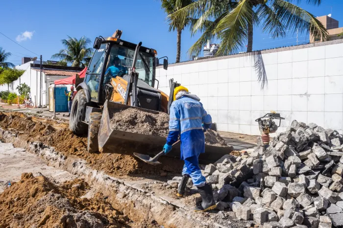 Cagepa inicia obra para modernizar abastecimento de água em João Pessoa e Cabedelo