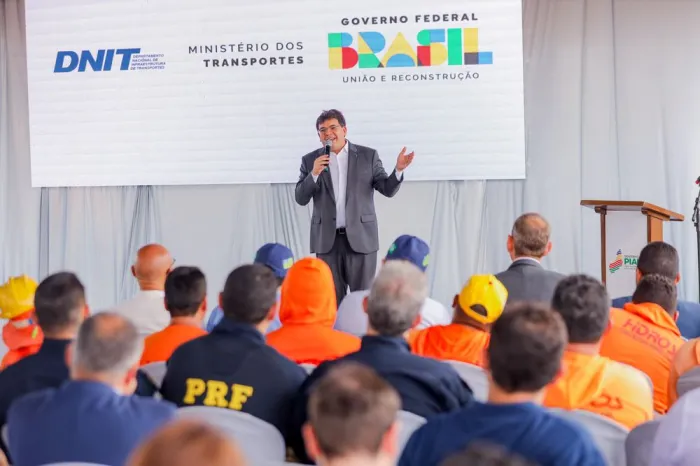 Governador Rafael Fonteles e ministro Wellington Dias visitam obra de duplicação da BR-343 em Teresina nesta sexta (29)
