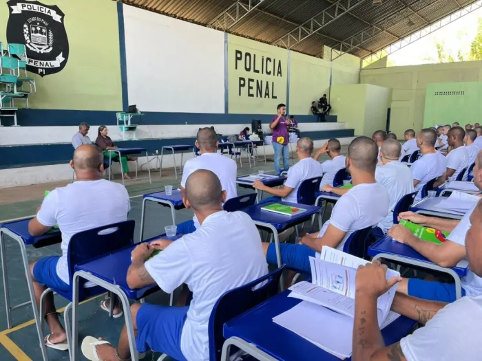 Mais de 3 mil internos se preparam para o Encceja em presídios do Piauí