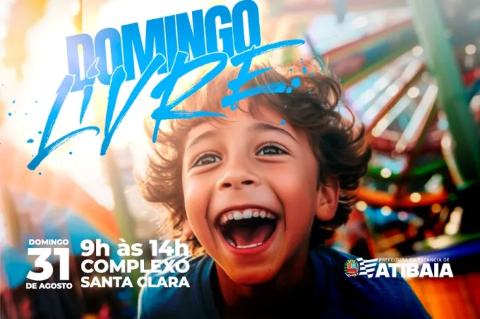Complexo Santa Clara recebe edição do Domingo Livre neste final de semana