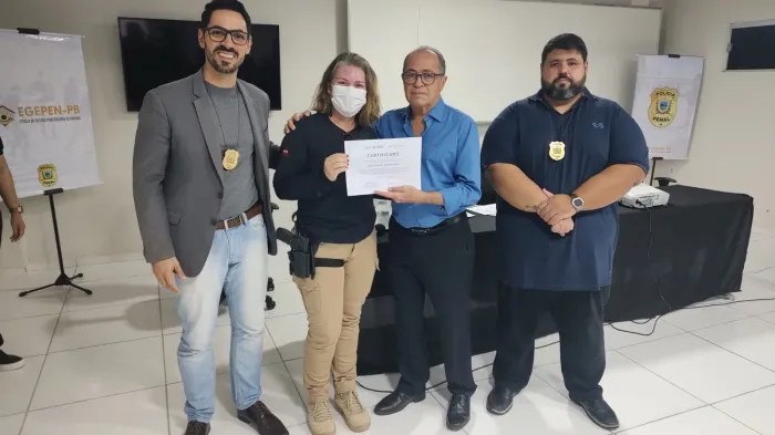 Seap-PB entrega certificados a mulheres policiais penais do primeiro Curso de Armamento e Tiro – Habilitação em Pistola Calibre .40