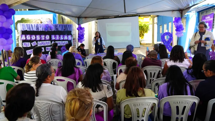 Enfrentamento à violência doméstica entra em pauta na Emlur com a campanha Agosto Lilás