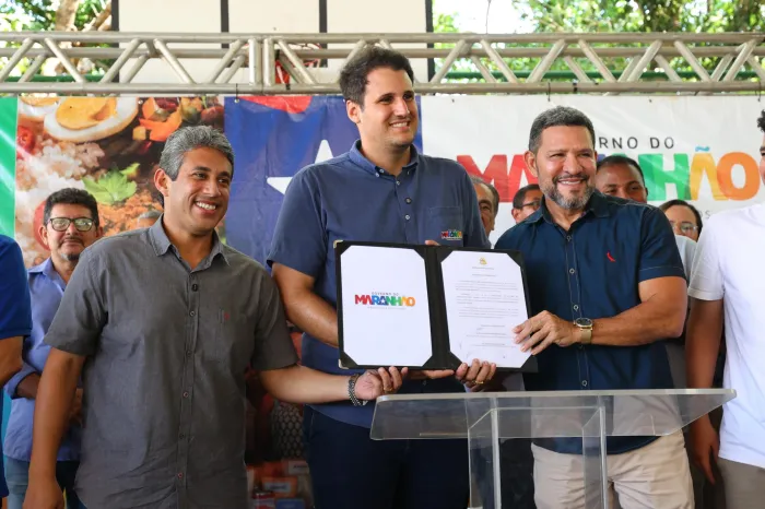 Osmar Filho participa da entrega do Programa Maranhão Livre da Fome em Morros
