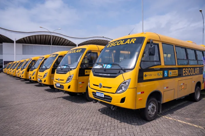 Com 217 ônibus entregues em 2025, investimento em transporte escolar na PB ultrapassa R$ 110 milhões; prefeitos comemoram