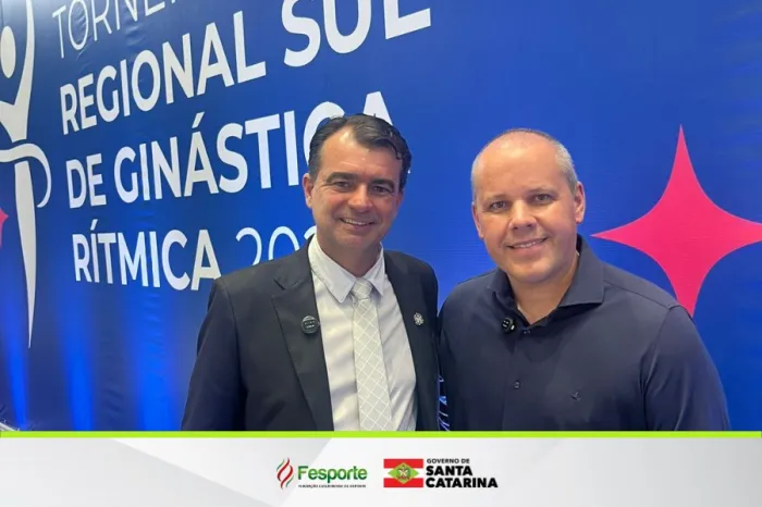 Fesporte apoia Torneio Regional Sul de Ginástica Rítmica realizado em Florianópolis até o próximo domingo