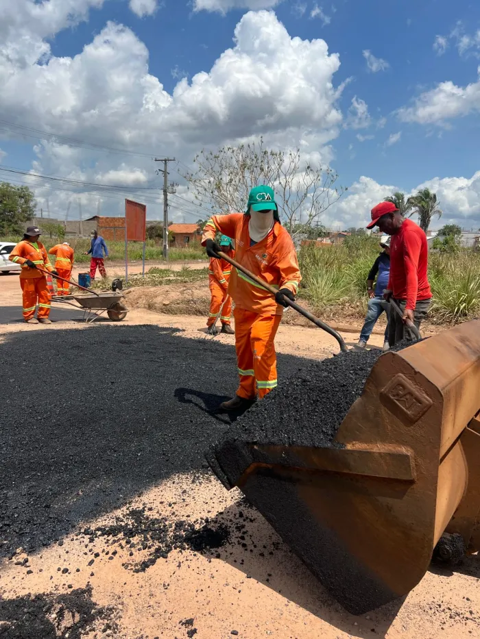 Tapa-Buraco: Sevop revitaliza pavimentação em vias do São Félix e bairros Cidade Jardim e Belo Horizonte