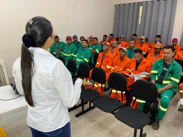 Saúde: Agentes de conservação participam de palestra sobre riscos biológicos