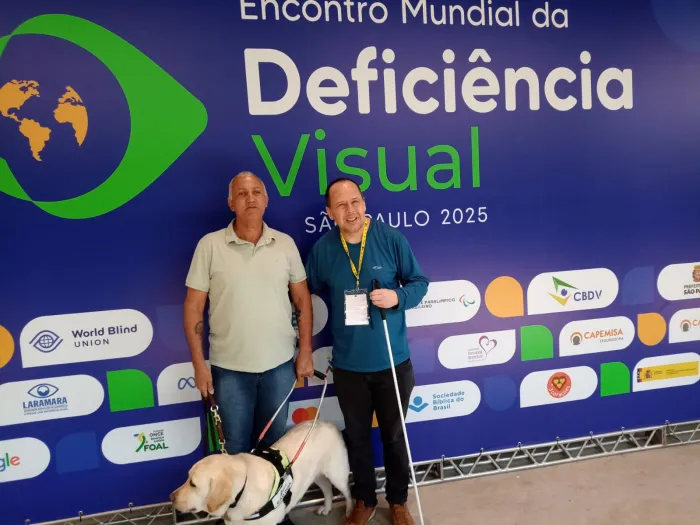 Conede/SC participa de Encontro Mundial da Deficiência Visual em São Paulo