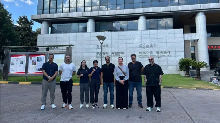 Comitiva cumpre agendas no país asiático até sexta (12) -Foto: Divulgação Sedec