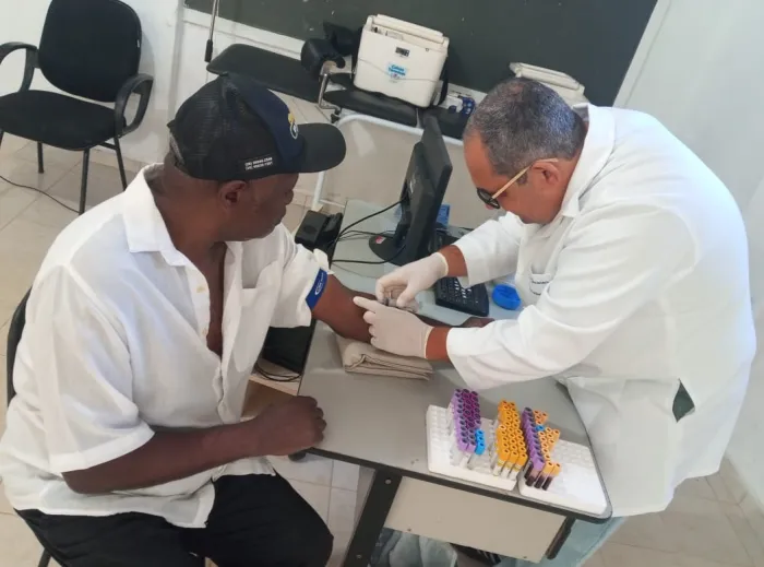 PREFEITURA DE GUAÇUÍ LEVA ATENDIMENTO COM EXAMES À COMUNIDADE DA PRATINHA DE SANTA LUZIA