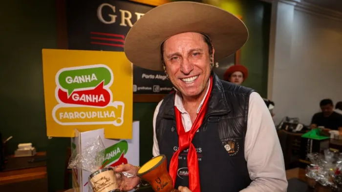 Ações de divulgação da campanha Ganha-Ganha Farroupilha em Porto Alegre começam com João Luiz Corrêa