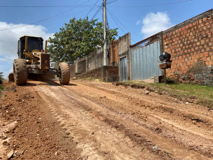 Ação Marabá: Ruas dos bairros Araguaia e Nossa Senhora Aparecida recebem requalificação