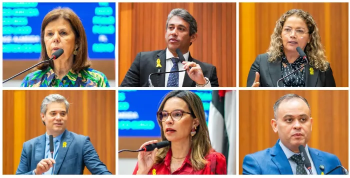 Parlamentares Dra. Helena Duailibe, Osmar Filho, Mical Damasceno, Neto Evangelista, Dra. Vivianne e Catulé Júnior mencionaram obras do governo estadual em diversas áreas