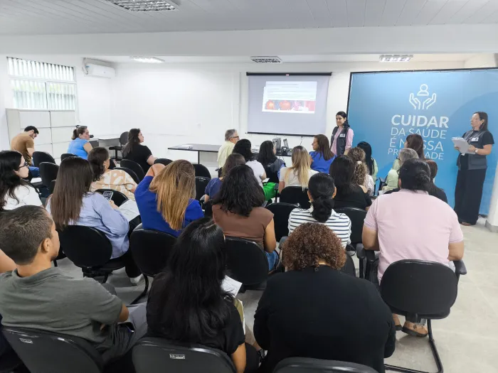 Prefeitura de João Pessoa realiza capacitação sobre notificação de casos suspeitos de sarampo
