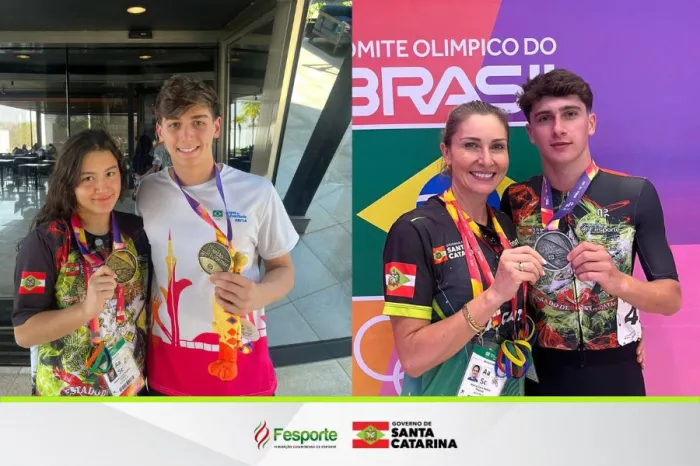 Santa Catarina conquista primeiras medalhas nos Jogos da Juventude em Brasília